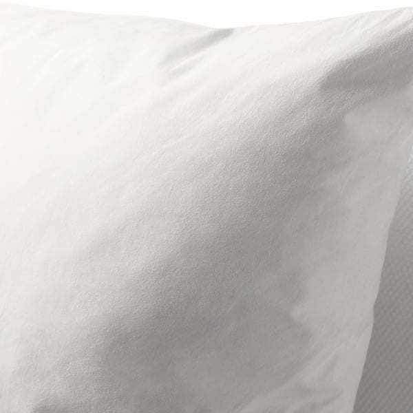 FJÄDRAR Cushion pad, white, 65x65 cm