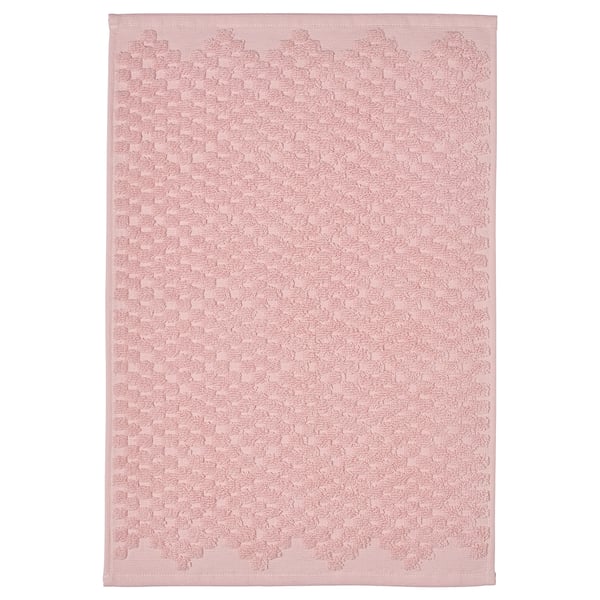 FJÄLLKATTFOT Bath mat, pale pink, 40x60 cm