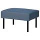 Option: GLOSTAD Footstool, Knisa medium blue