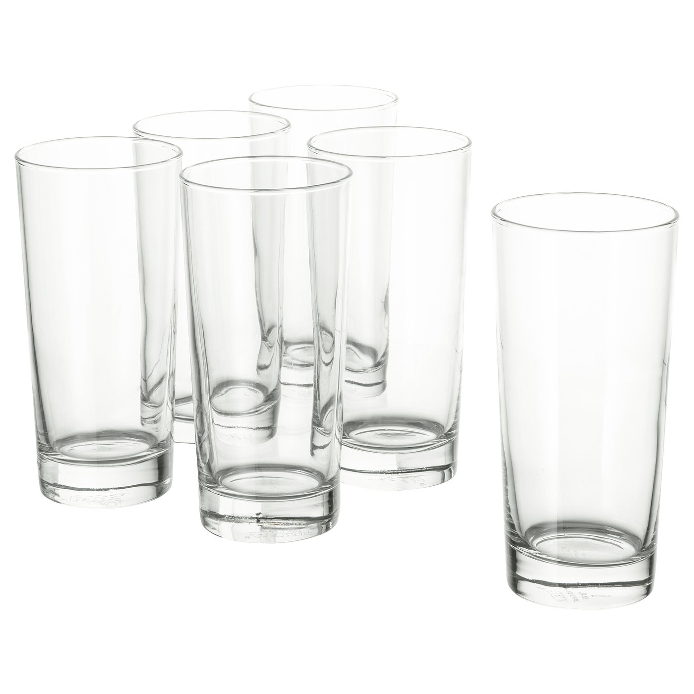 GODIS glass, clear glass, 40 cl IKEA
