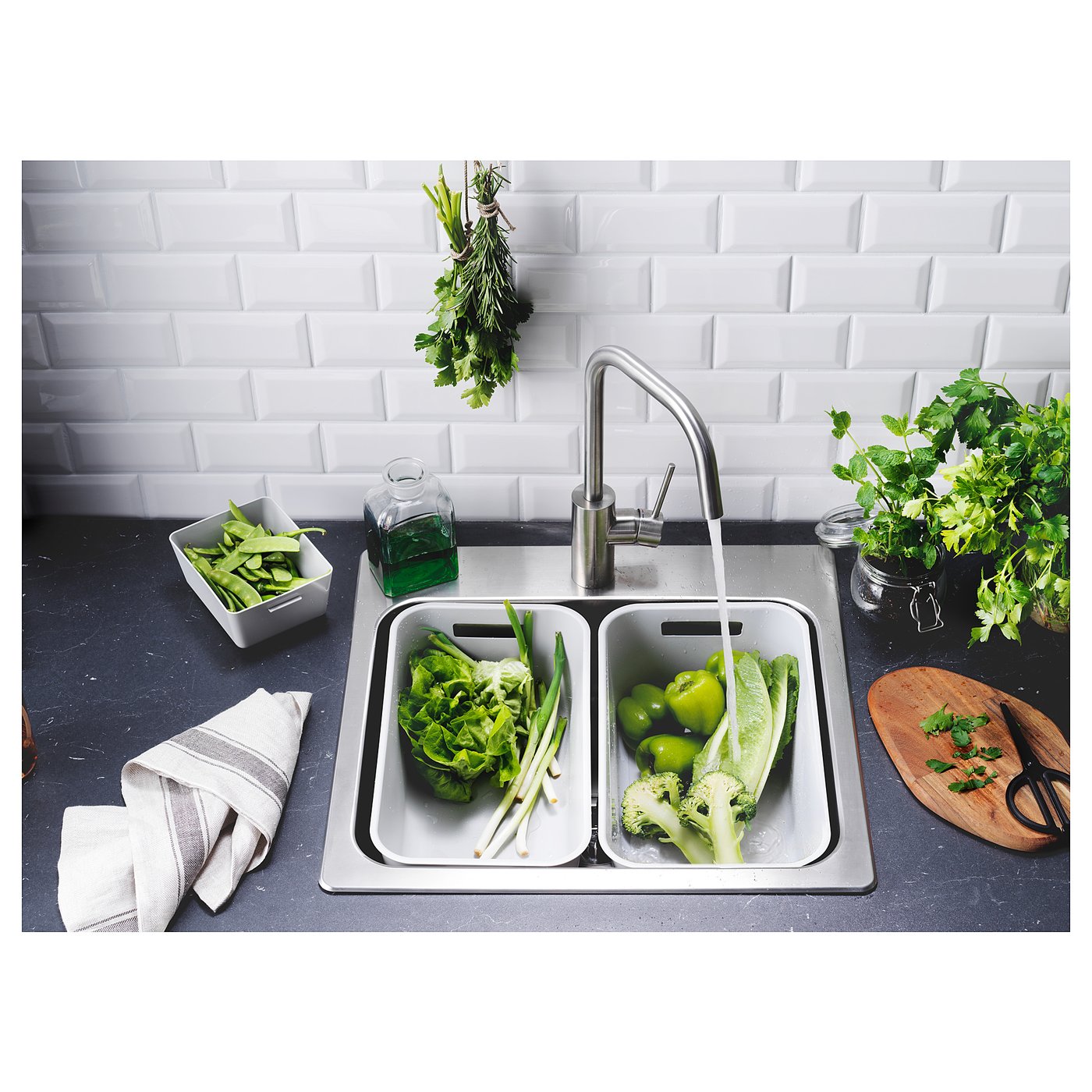 Washingup bowl, grey IKEA