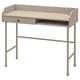 HAUGA Desk, beige, 100x45 cm