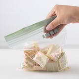 ISTAD Resealable bag, pink/green, 1/0.4 l