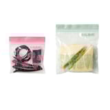 ISTAD Resealable bag, pink/green, 1/0.4 l