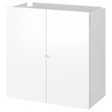 JOSTEIN Door/side/back panels, in/outdoor white, 80x42x82 cm