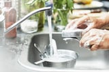 KALLSJÖN Pillar tap, chrome-plated