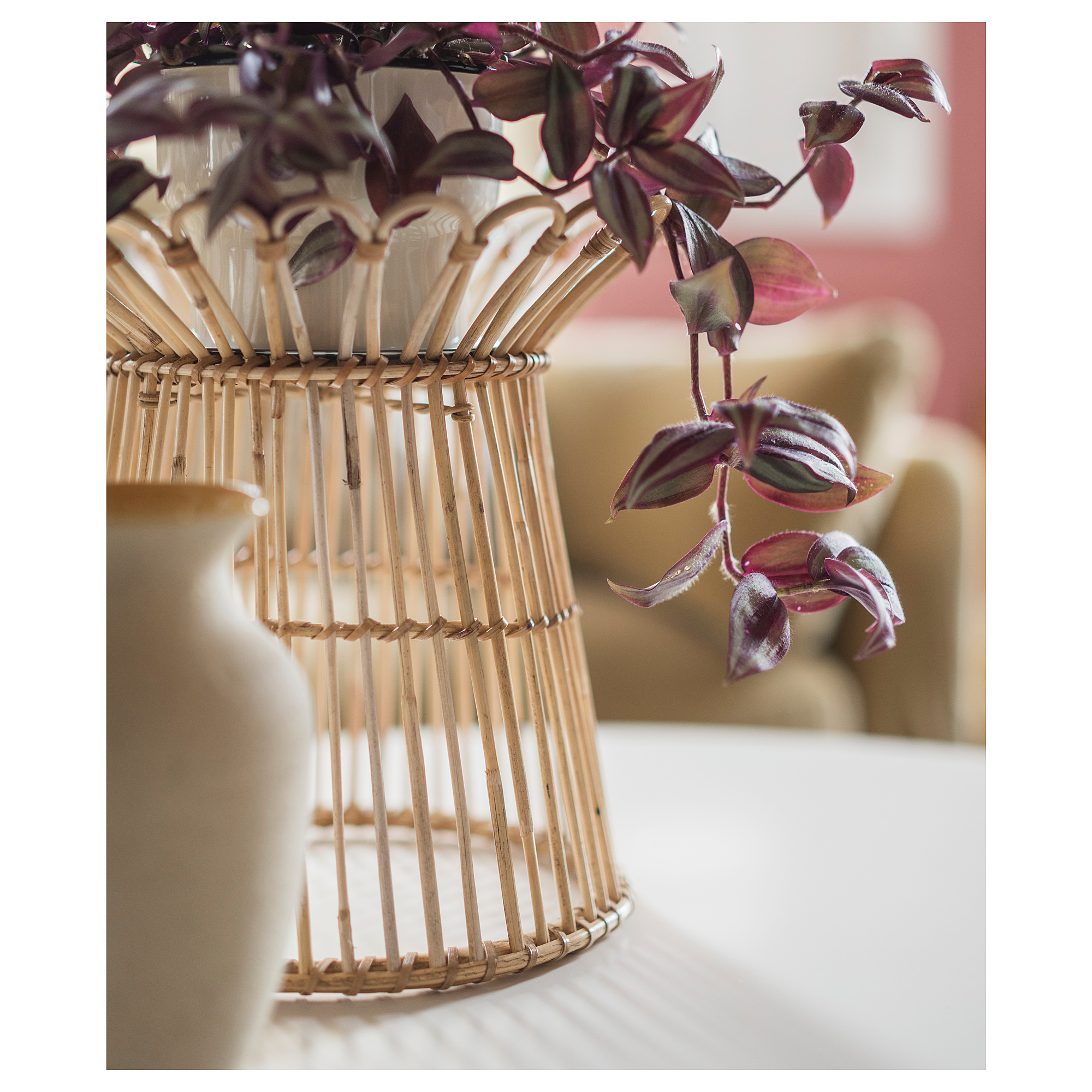 KANELSTÅNG Plant stand, rattan, 29 cm IKEA