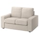 KIVIK Compact 2-seat sofa, Gunnared beige