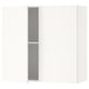 Option: KNOXHULT Wall cabinet with doors, white, 80x75 cm