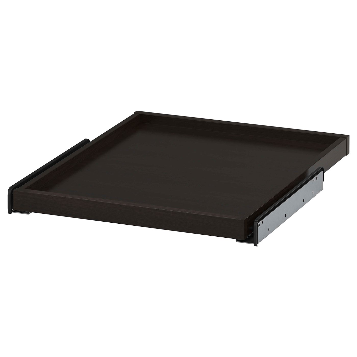 KOMPLEMENT Pullout tray, blackbrown, 50x58 cm IKEA