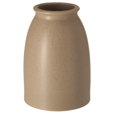 KOPPARBJÖRK Vase, light brown, 21 cm