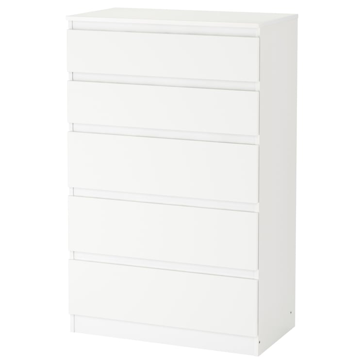 KULLEN chest of 5 drawers, white, 70x112 cm IKEA