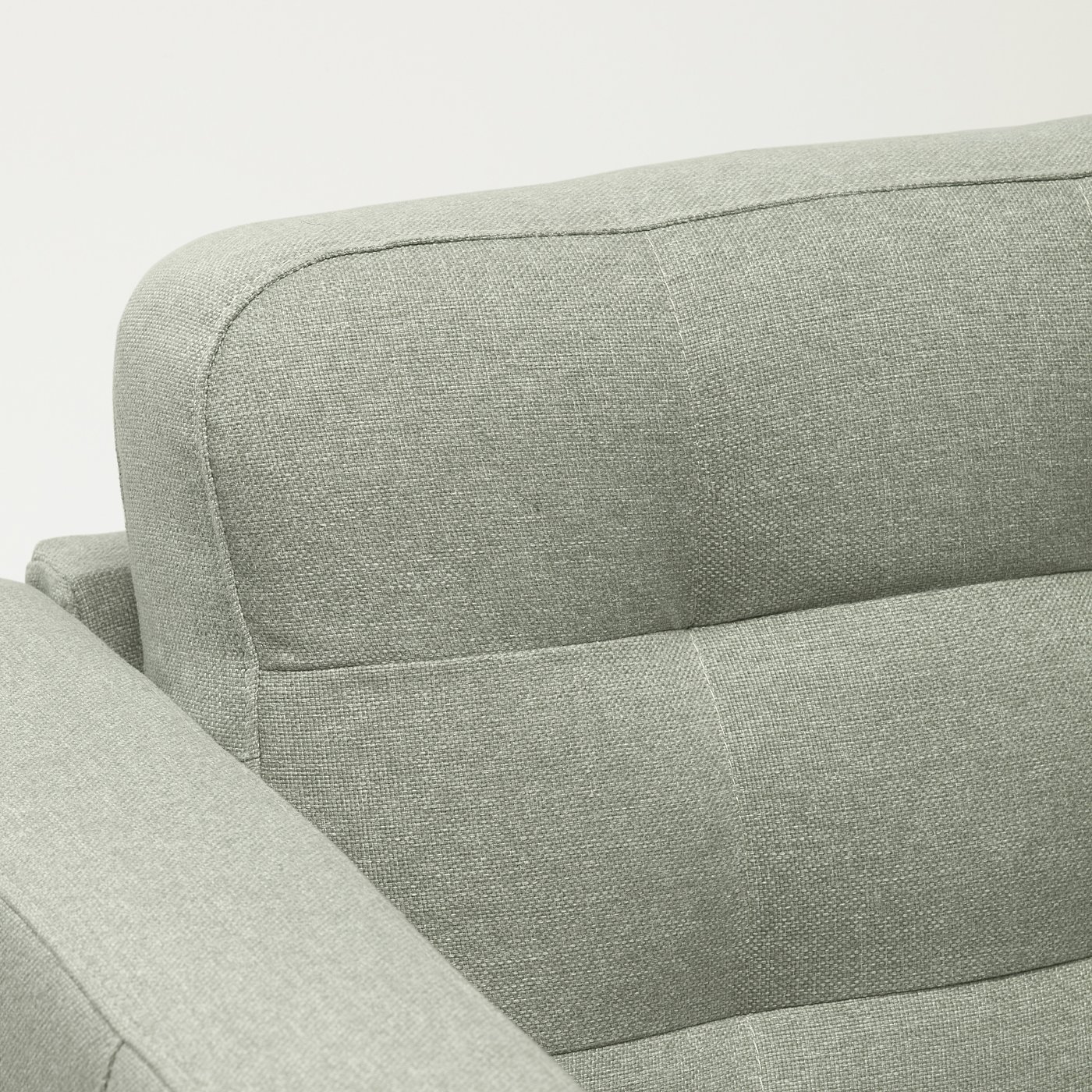 LANDSKRONA 2-seat sofa, Gunnared light green/wood — picture 6