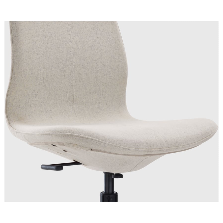LÅNGFJÄLL conference chair, Gunnared beige/black IKEA