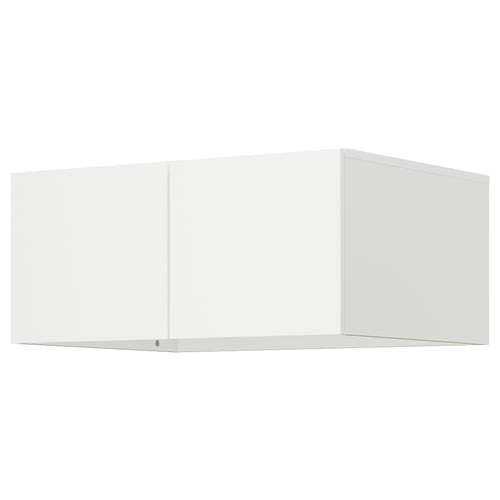Height Extention LASTARE height extension unit with doors, white, 80x62x36 cm - IKEA