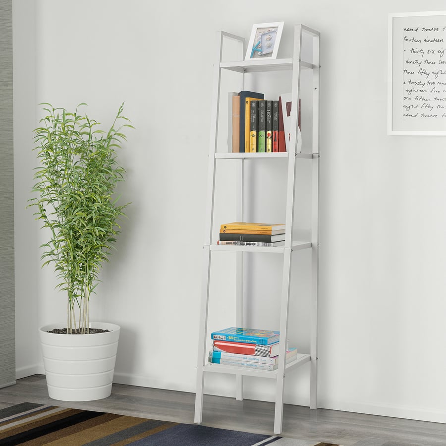 LERBERG shelf unit, white, 35x148 cm IKEA