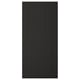 Option: LERHYTTAN Cover panel, black stained, 39x85 cm