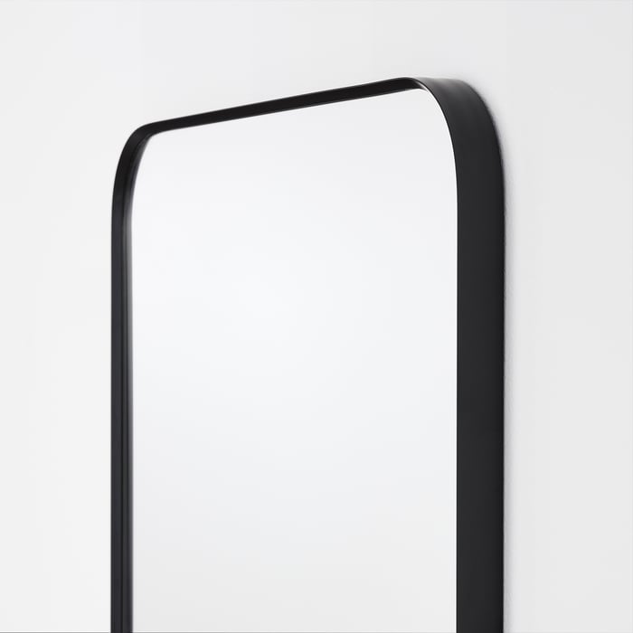 LINDBYN mirror, black, 40x130 cm IKEA