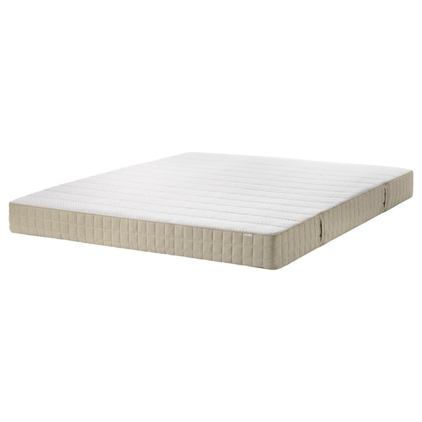 MAUSUND Natural latex mattress, medium firm natural, 180x200 cm