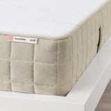 MAUSUND Natural latex mattress, medium firm natural, 180x200 cm