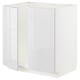METOD Base cabinet for sink + 2 doors, white/Ringhult white, 80x60x80 cm