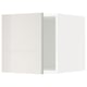 METOD Top cabinet, white/Ringhult light grey, 40x60x40 cm