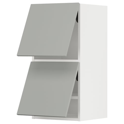 METOD cabinet, grey, modern square