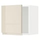 METOD Wall cabinet, white/Voxtorp high-gloss light beige, 40x37x40 cm