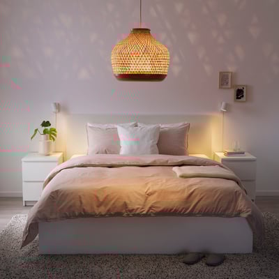 MISTERHULT Pendant lamp, bamboo/handmade, 45 cm