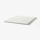 NÄSFJÄLLET Mattress pad, white, 180x200 cm