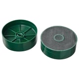 NYTTIG FIL 120 Charcoal filter, 2 pieces