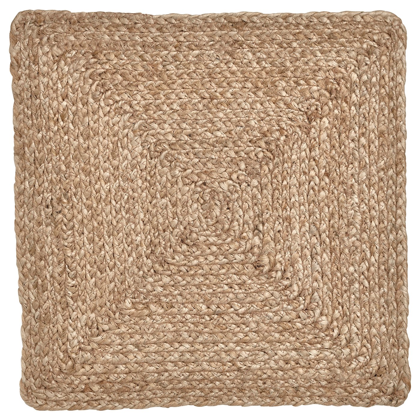 OMBONAD place mat, jute braided, 37x37 cm IKEA