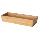 OSTBIT Cutlery tray, bamboo, 10x26 cm