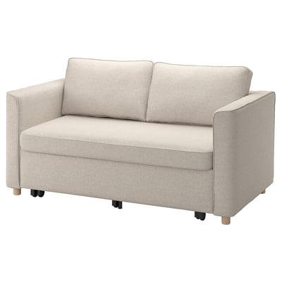 PÄRUP 2-seat sofa-bed, Gunnared beige