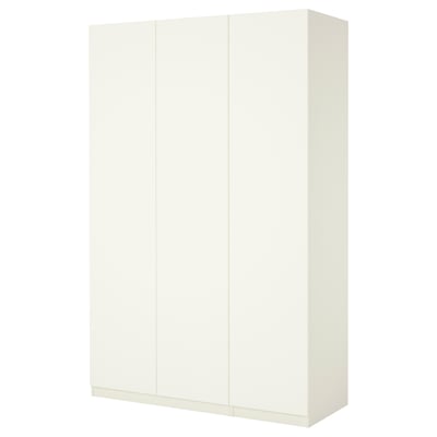 PAX / FORSAND Wardrobe, white/white, 150x60x236 cm