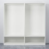 PAX / FORSAND Wardrobe, white/white, 200x60x201 cm