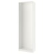 PAX Wardrobe frame, white, 75x35x236 cm