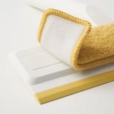 PEPPRIG Microfibre pad for squeegee, yellow, 5x25 cm