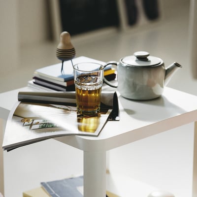 POKAL Glass, clear glass, 35 cl 4 pieces