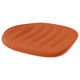 PYNTEN Seat pad, orange, 41x43 cm