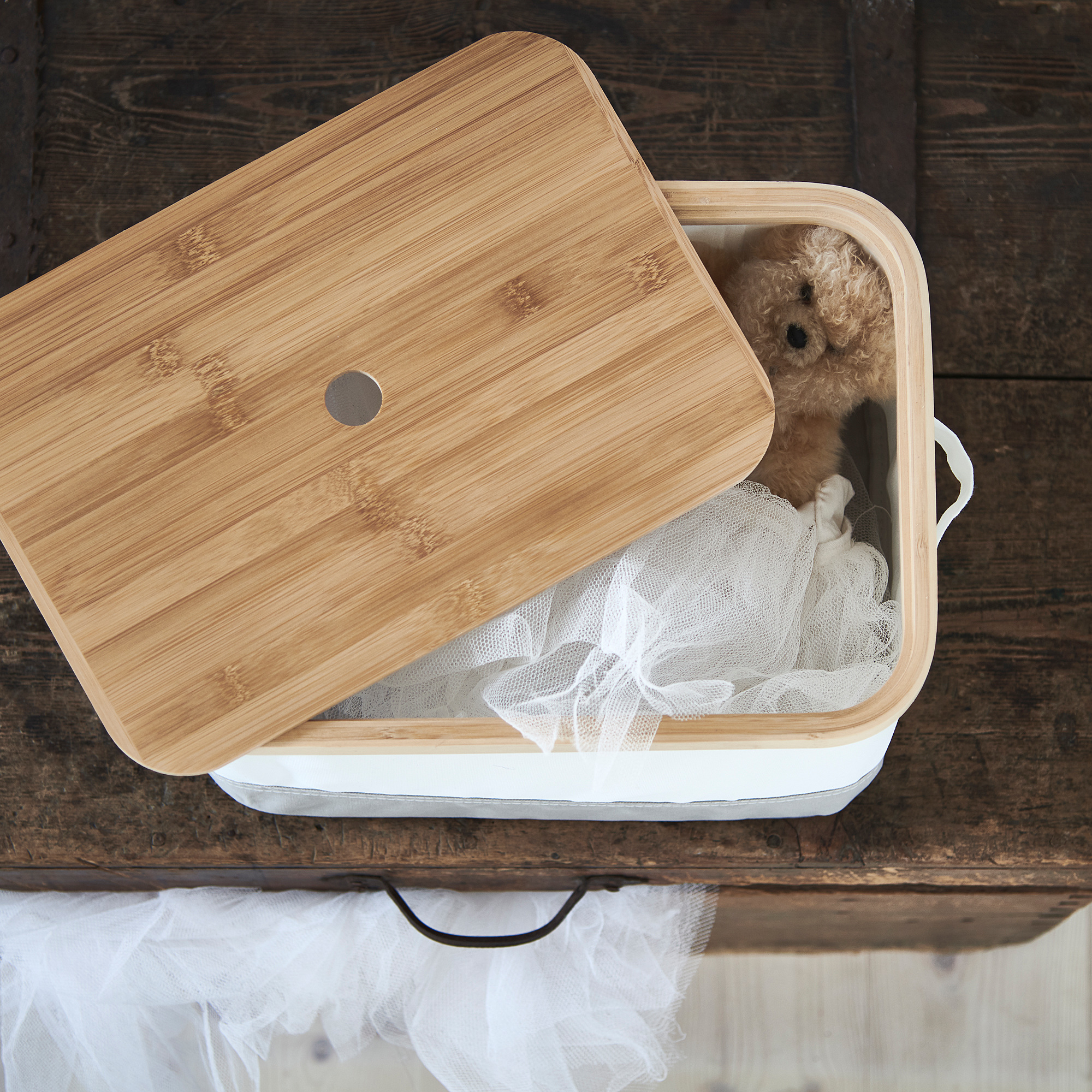 RABBLA Box with lid, 25x35x20 cm IKEA