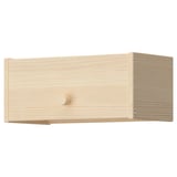 RAGGBERG Coat rack with shelf, pine, 40x21x17 cm