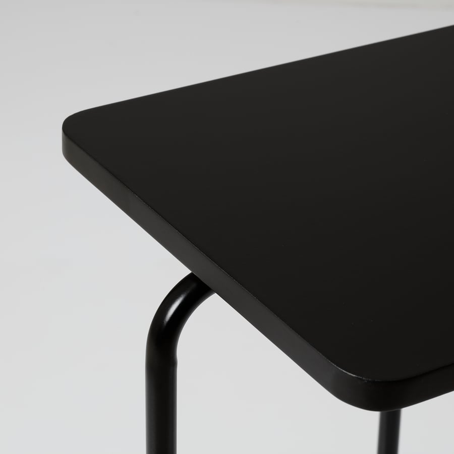 RIAN side table, black, 50x30 cm IKEA