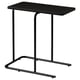 Option: RIAN Side table, black, 50x30 cm