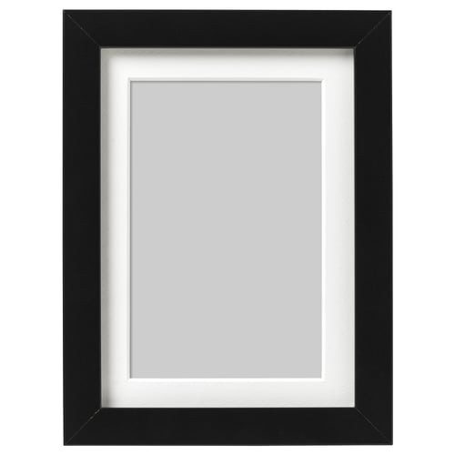 RIBBA frame, black, 13x18 cm IKEA