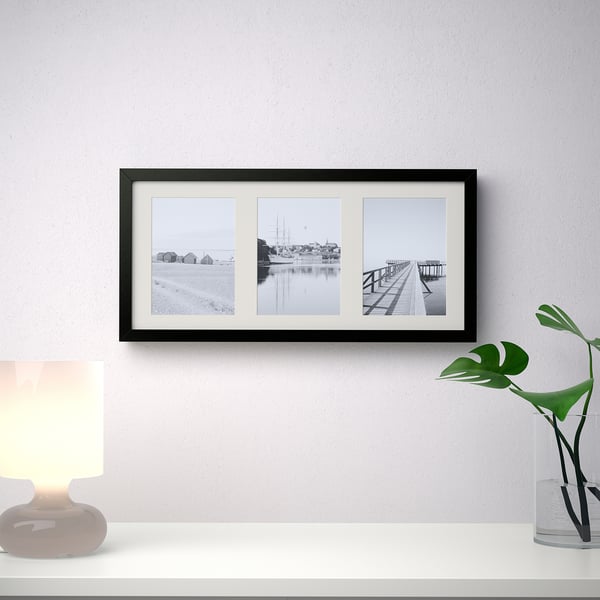 RIBBA frame, black, 50x23 cm IKEA