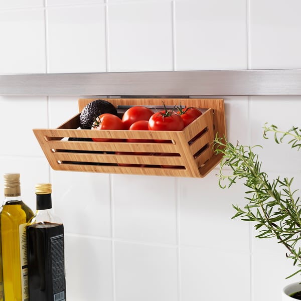 RIMFORSA Basket bamboo IKEA