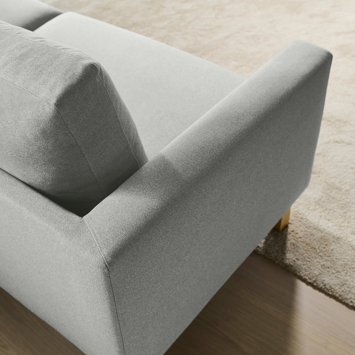 SALTSJOBADEN 2-seat sofa, Tonerud grey — picture 3