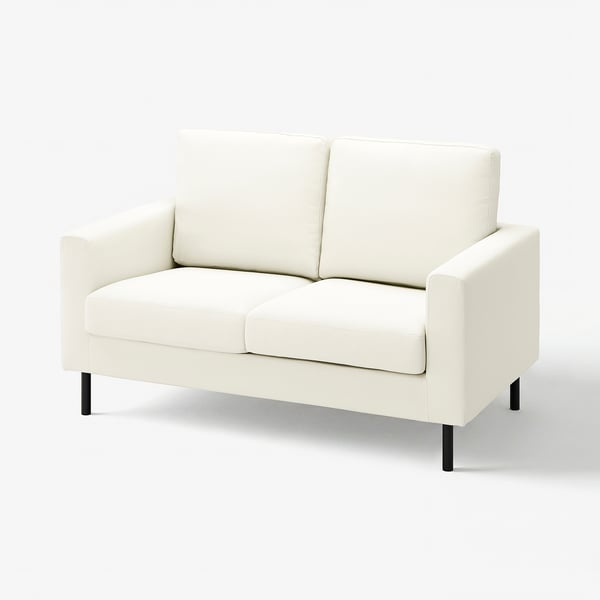SALTSJÖBADEN Compact 2-seat sofa, Blekinge white