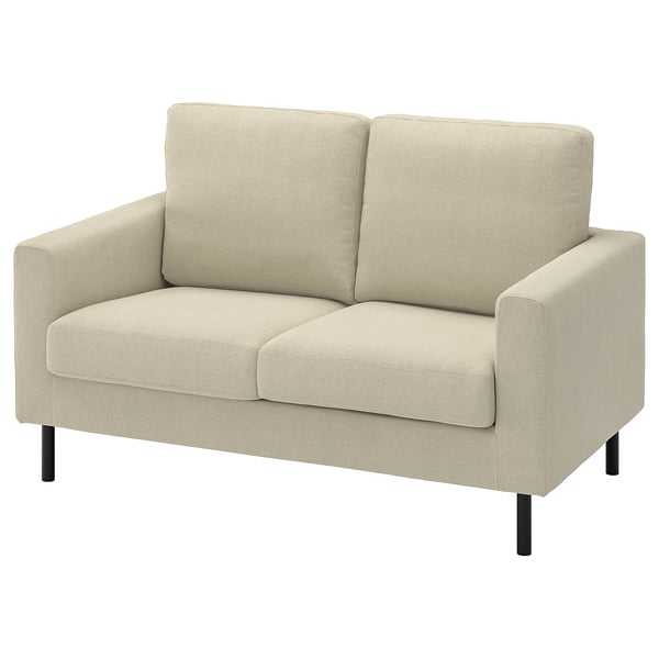 SALTSJÖBADEN Compact 2-seat sofa, Fridtuna light beige